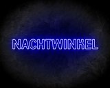 NACHTWINKEL neon sign - LED neon reclame bord neon letters verlichting_