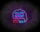 VAPE SHOP Neon Sign - Licht reclame _