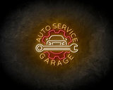 Auto Service Garage LED Neon Sign - Neon verlichting_