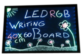 40cm*30cm LED schrijfbord incl. stiften_