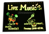 2 stuks : LED schrijfbord 60cm*80cm | 90 functies_