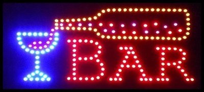 LED bord ' BAR ' 