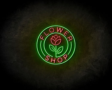 Flower Shop LED Neon Sign - Neon verlichting