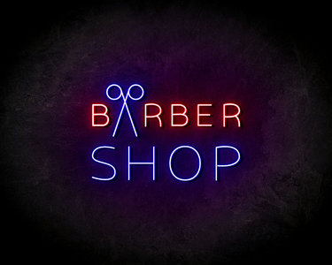 Barbershop Simpel Neon Sign - Neonreclame borden