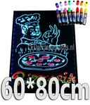 LED schrijfbord 60cm*80cm | 90 functies