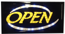 LED bord ' OPEN ' yellow