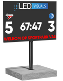 LED scorebord 400 x 270 cm - SMD P6 / Digitaal LED score scherm voor voetbal, hockey etc