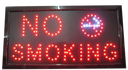 LED bord 'NO SMOKING'