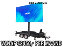 Mobiel LED scherm 7m2 - Verhuur 1 maand
