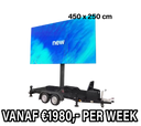 Mobiel LED scherm 12m2 - Verhuur 1 week