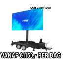 Mobiel LED scherm 18m2 XXL - Verhuur 1 dag