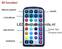 Dubbelzijdig LED schrijfbord 70cm*50cm | 90 functies