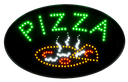 LED bord 'PIZZA' round