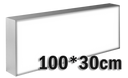 LED lichtbak 100x30cm