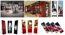 Indoor LED video poster 1964 x 1172 mm