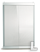 Transparant LED poster scherm 1067 x 801 mm